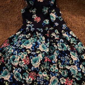Girls flower dress